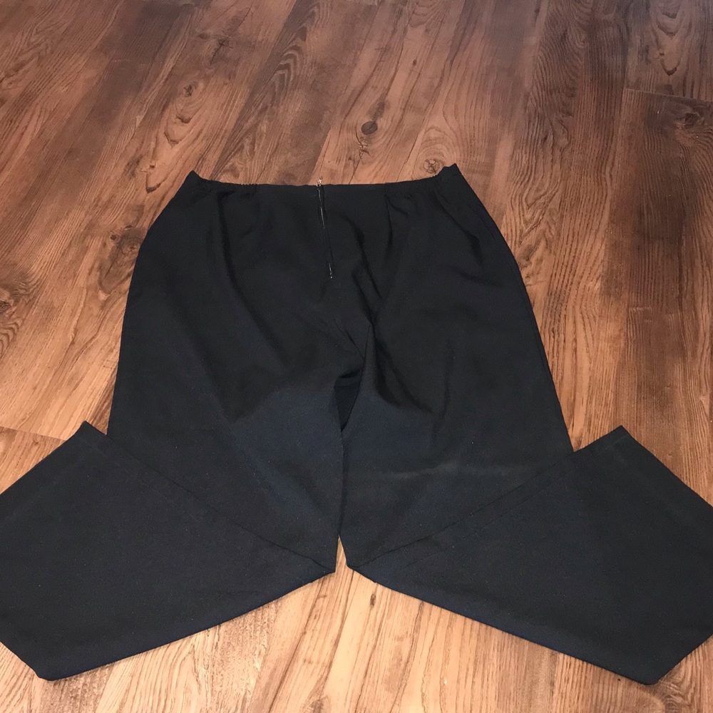 Women’s Black Dress Pants slacks - Size 18 Classic Straight Fit plus size